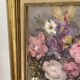 Nature Morte aux Fleurs – Huile sur Toile – Années 50/60