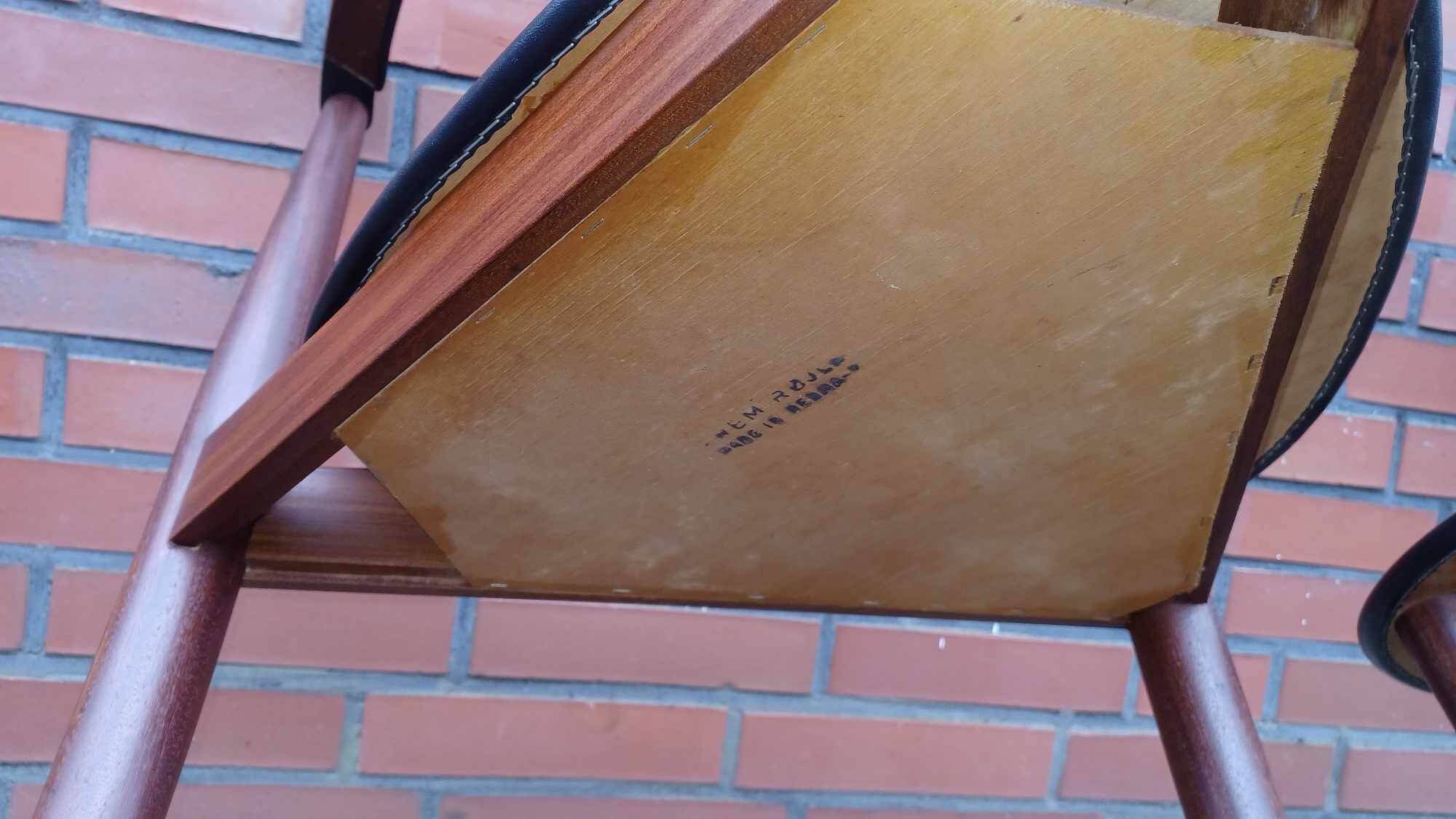 2 x Hans Olsen chairs for Frem Røjle, Denmark, Set de Lux, 1960s