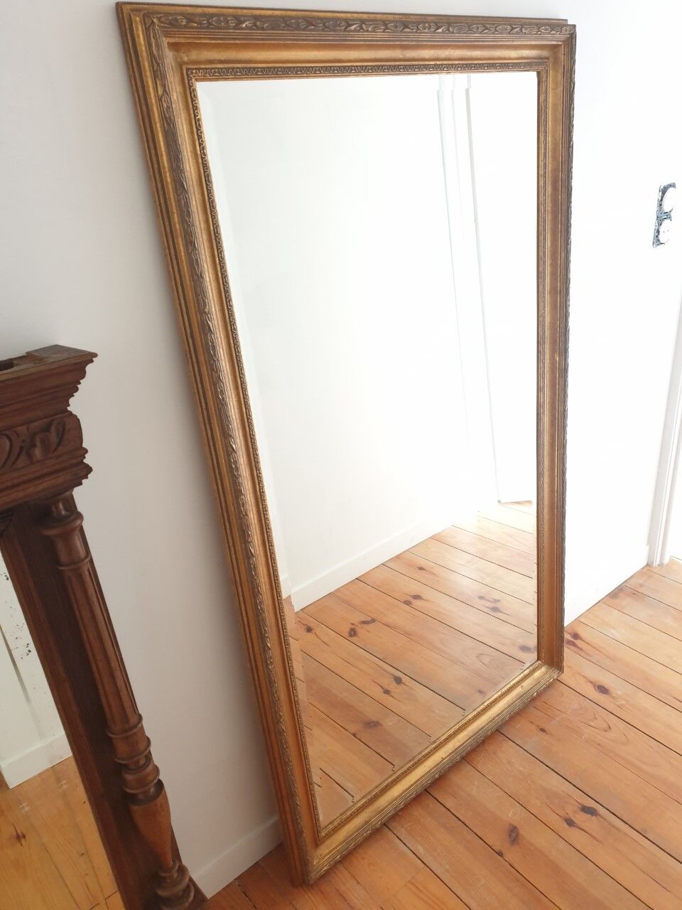 Large beveled mirror 146/84
