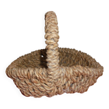 woven straw basket