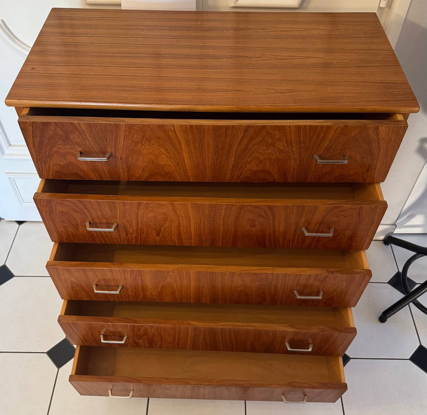 Vintage Scandinavian chiffonier