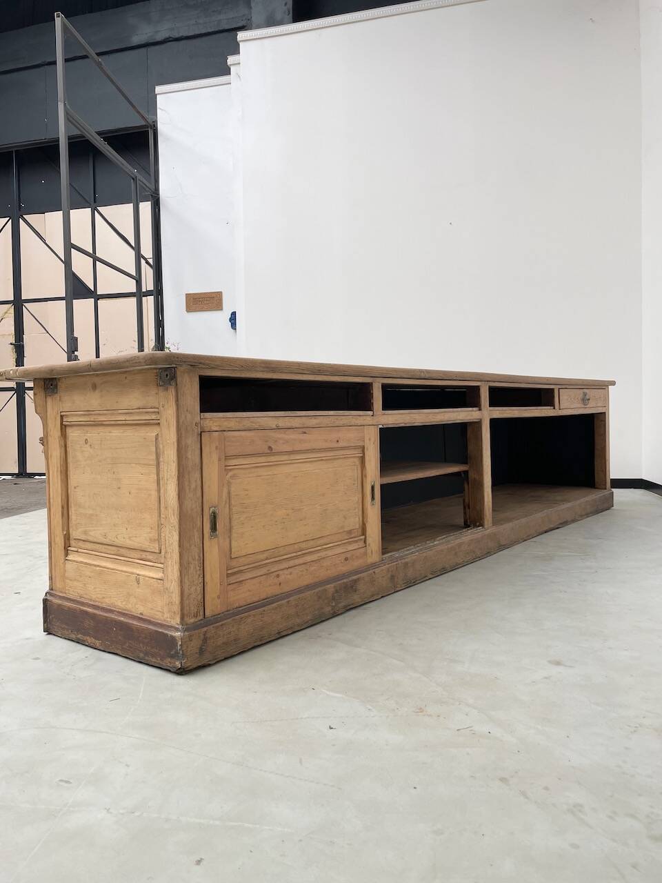 XXL oak and pine counter 350cm