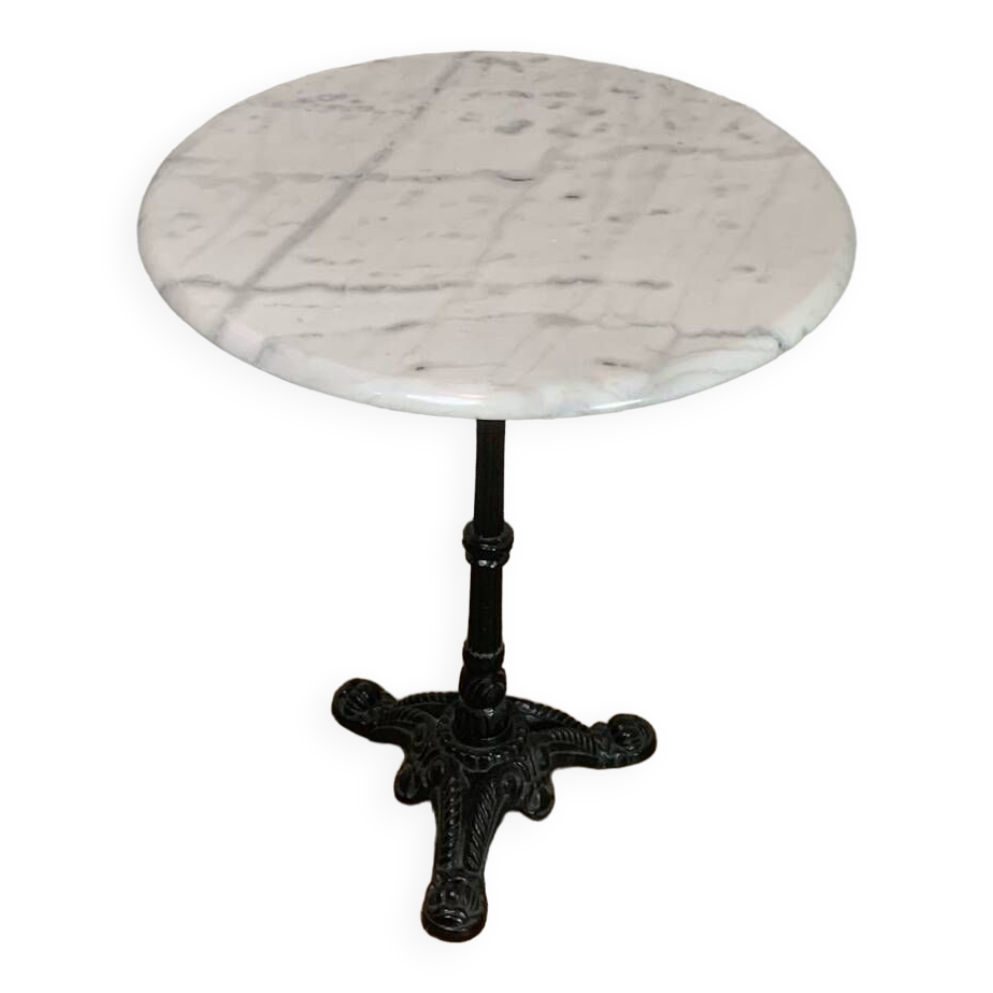 Table bistrot en marbre
