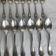 Boulenger 24-piece silver-plated metal cutlery set, forks and spoons