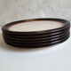 Set of 6 dessert plates La Louvière Belgium