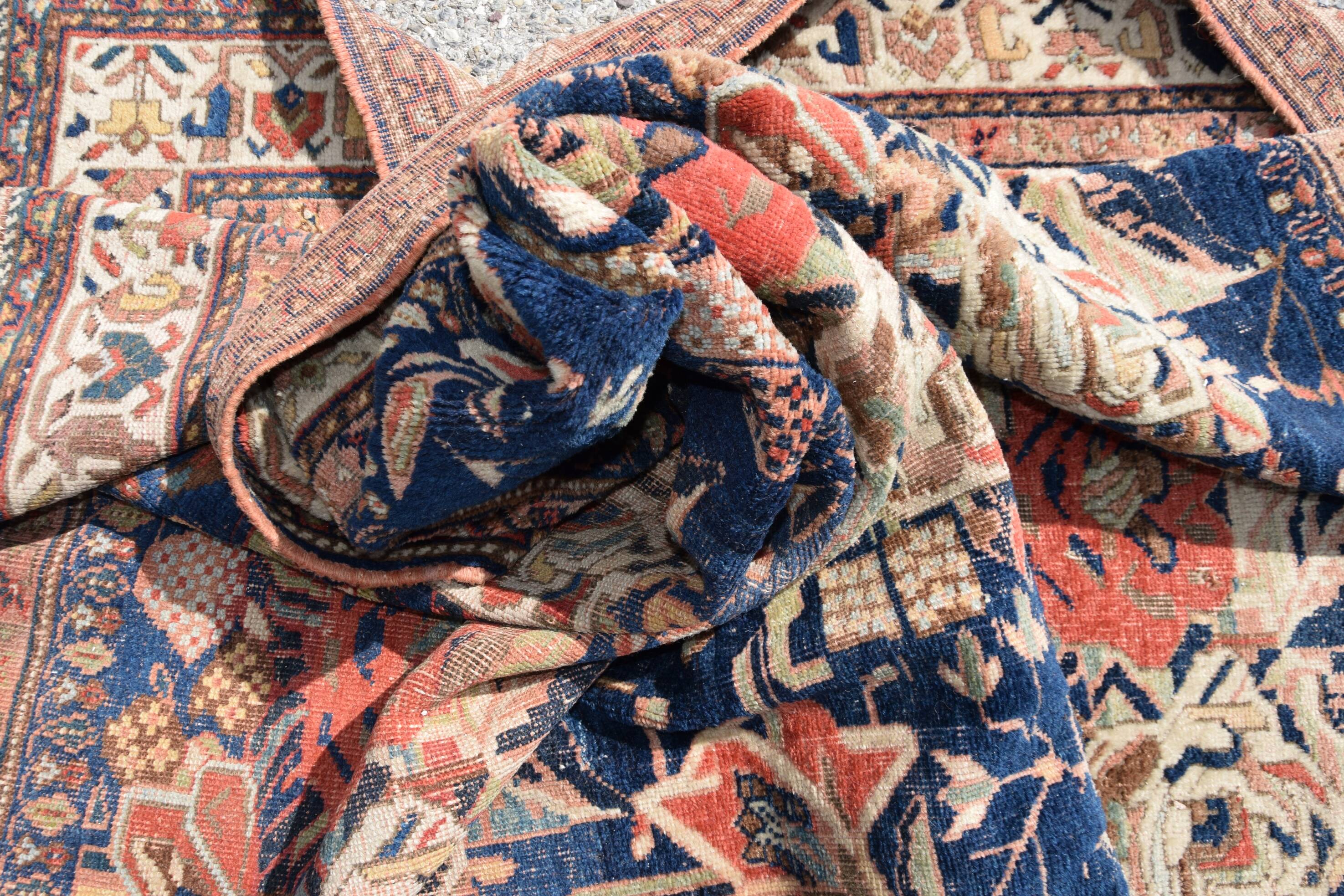 Antique Iranian Afshar Golfang Rug: 2.00 X 1.64 Meters