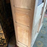 Aero gummed solid oak bookcase 19th