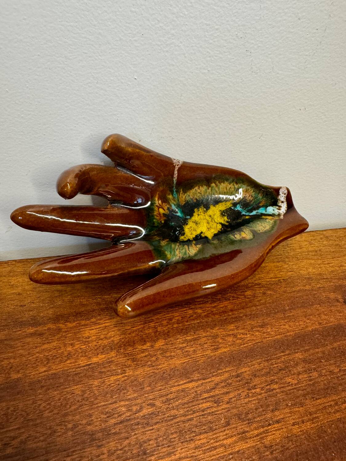Vallauris ceramic ring tray from the 60s