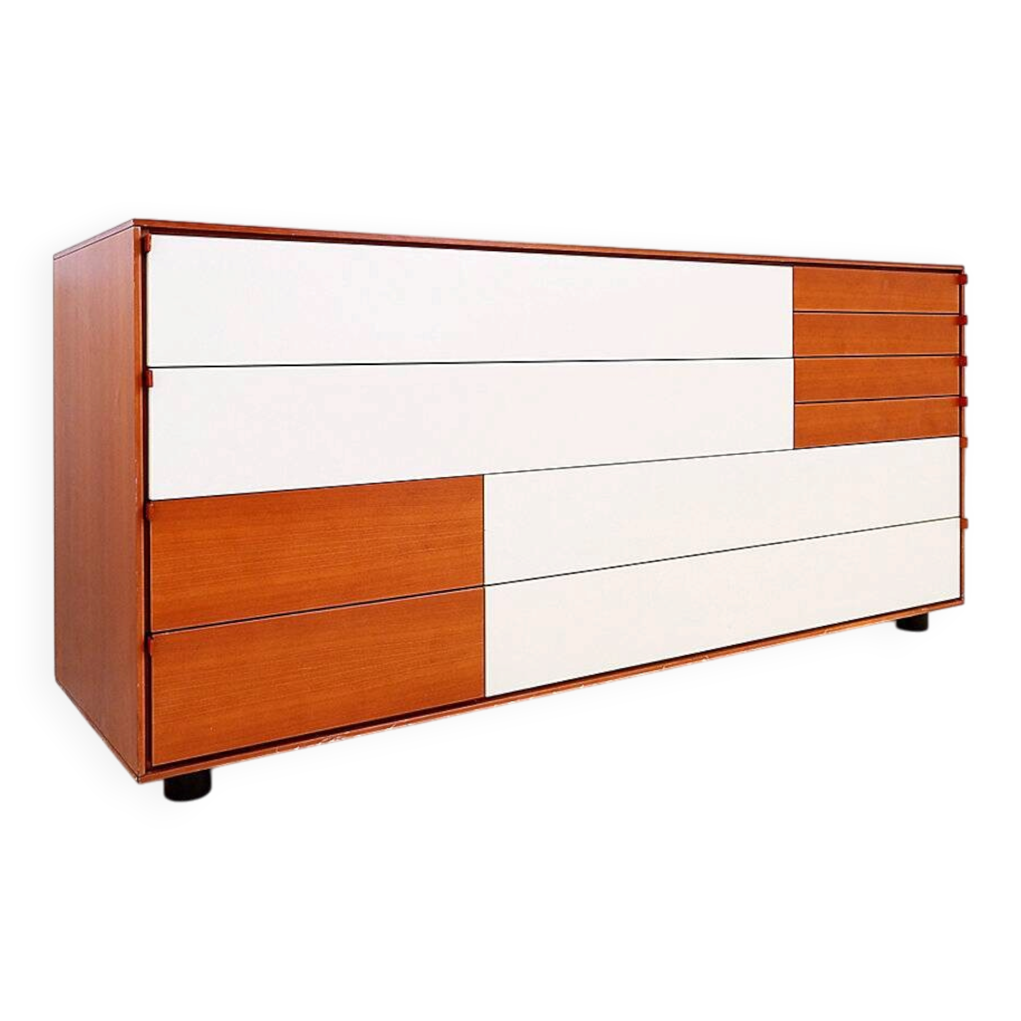 Commode vintage à dix tiroirs par B&B Italia - Années 1970
