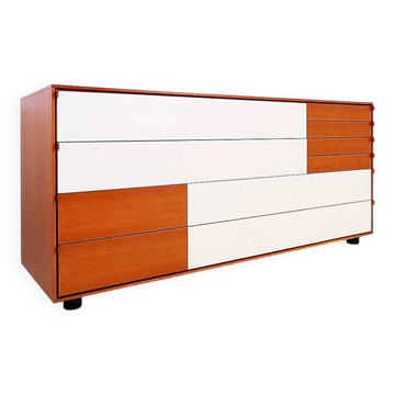 Commode vintage à dix tiroirs par B&B Italia - Années 1970