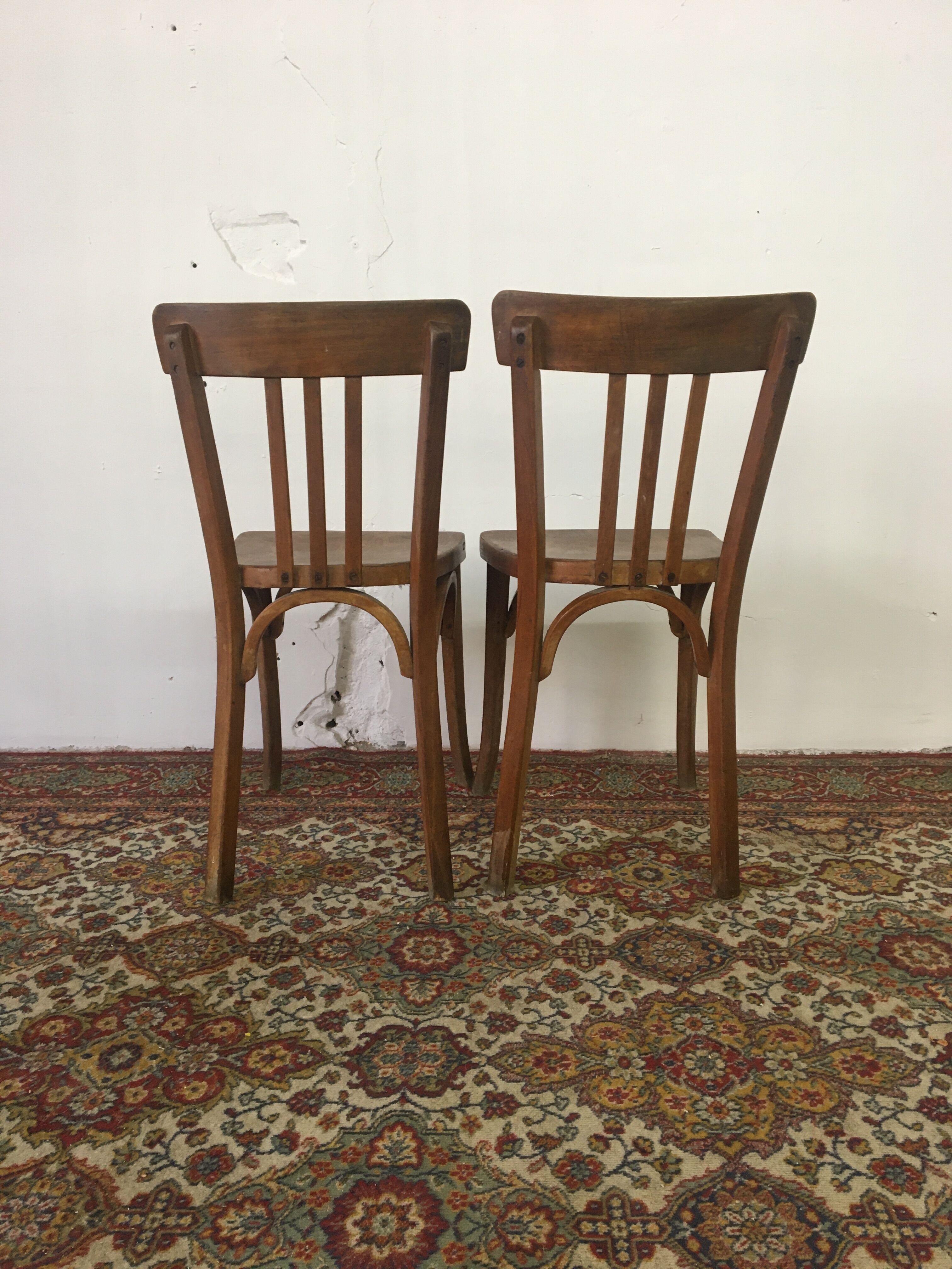 Paire de chaises bistrot Baumann