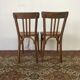 Paire de chaises bistrot Baumann