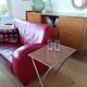 Vintage side service folding table