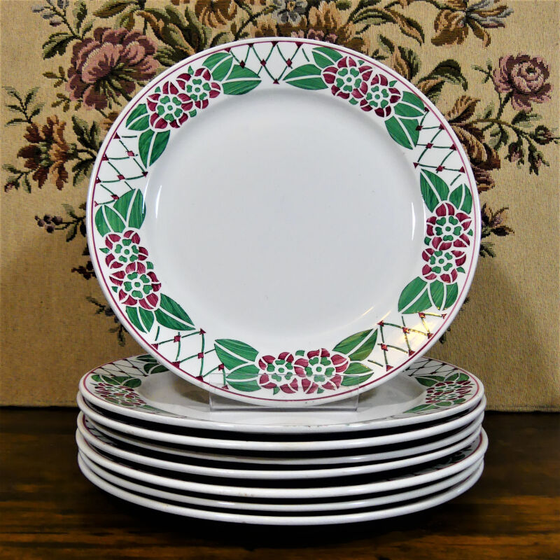 Sarreguemines plates Turbigo model - Old plates