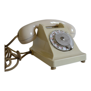 Téléphone vintage 50's en bakélite