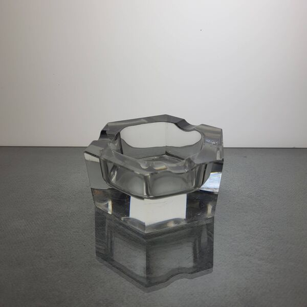 Cendrier en cristal de baccarat