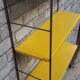 Etagere vintage string  jaune  49x60     ,plateau 48.5x16