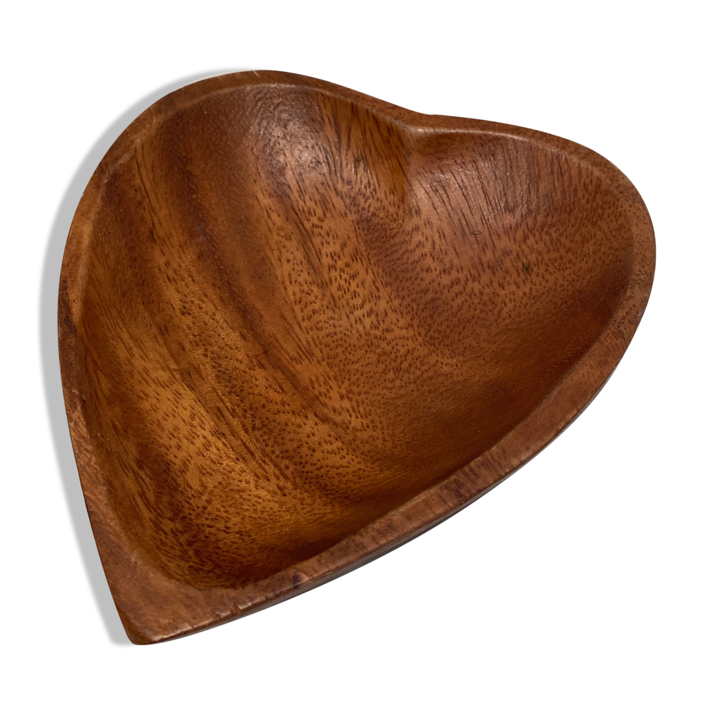 Empty pocket in exotic wood