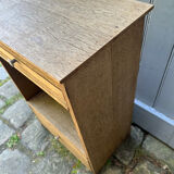 Oak bedside table end table