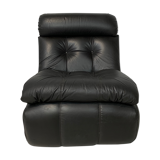 Brown leather heater