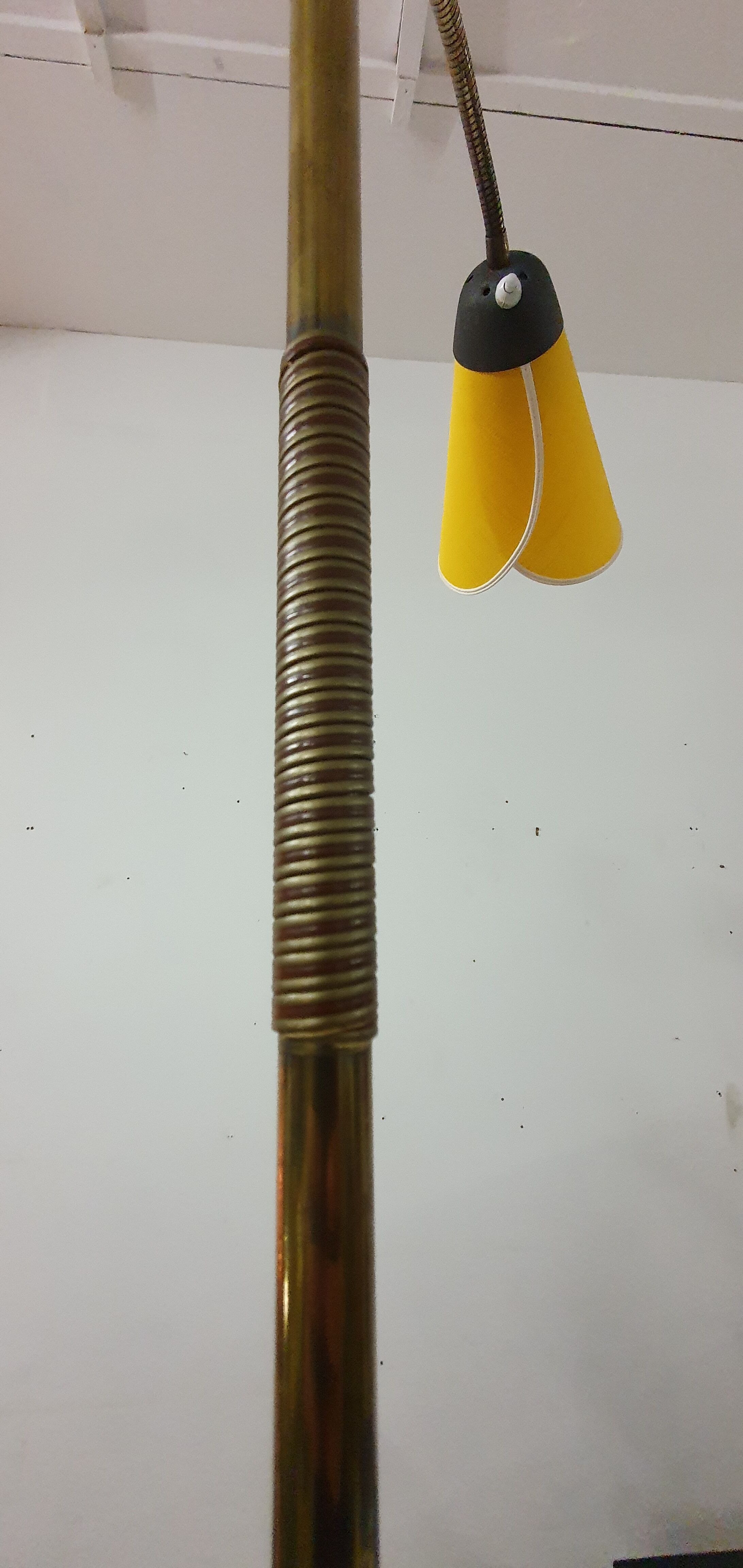 Adjustable floor lamp from the 1950s to 1960s