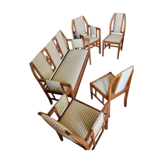 Art deco living room set