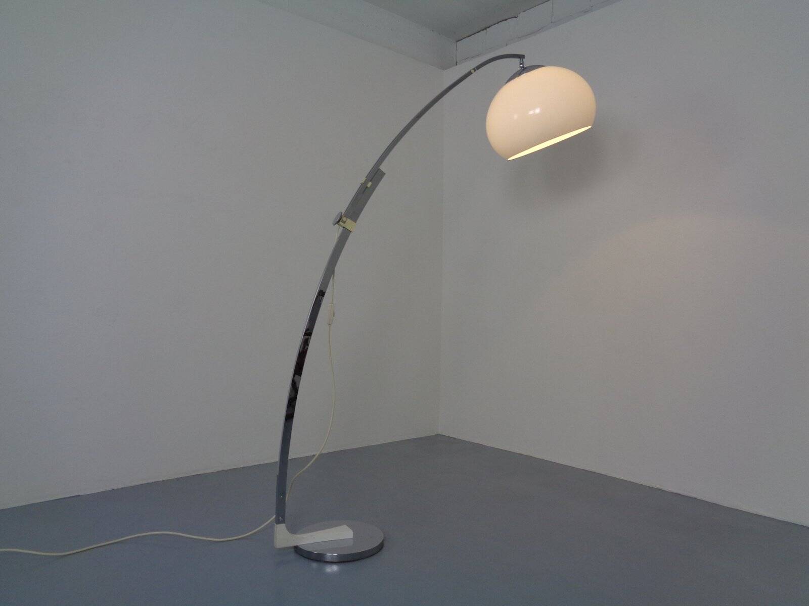 Large German arc lamp from Sölken Leuchten, 1960s