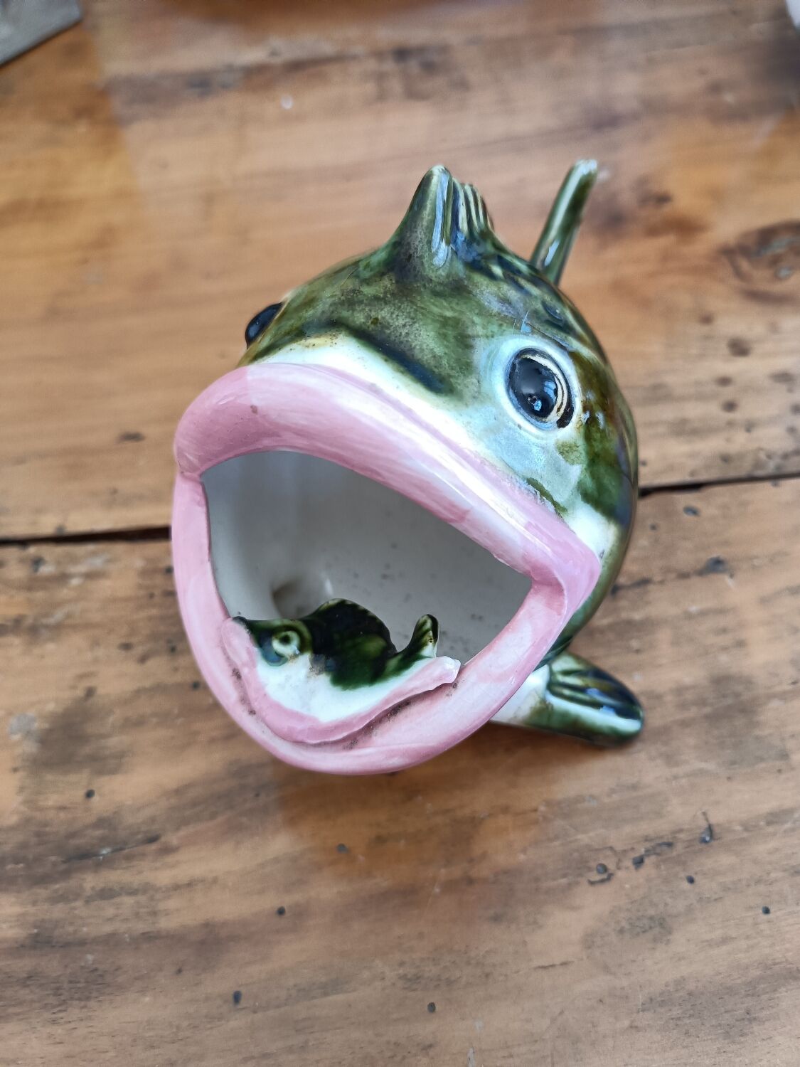 Poisson en barbotine