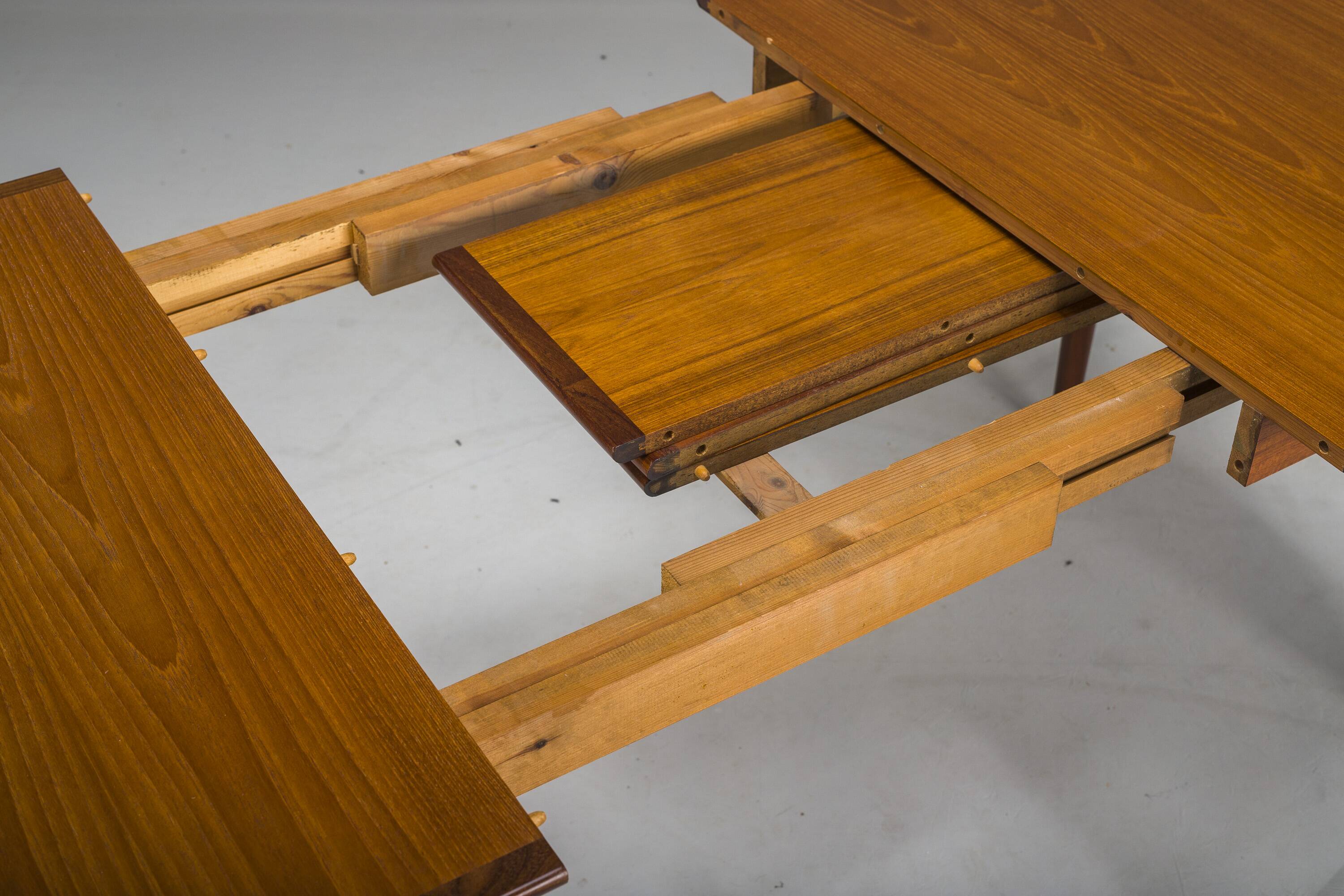 Table extensible par Gustav Bahus, 1960