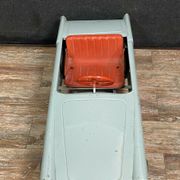 Simca pedal car in sheet metal painted around 1960 for decoration or collector