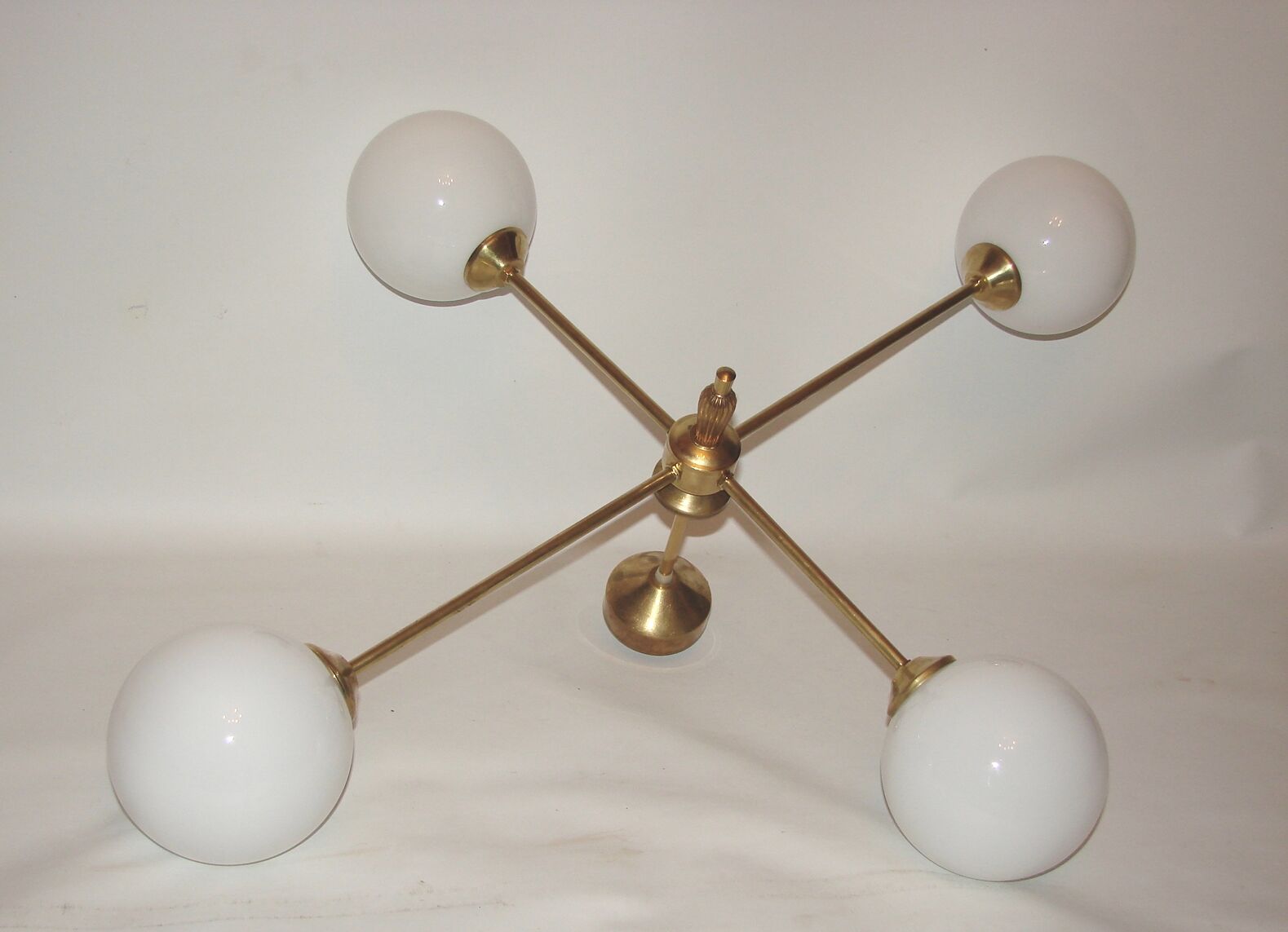 Minimalist chandelier, 1960s