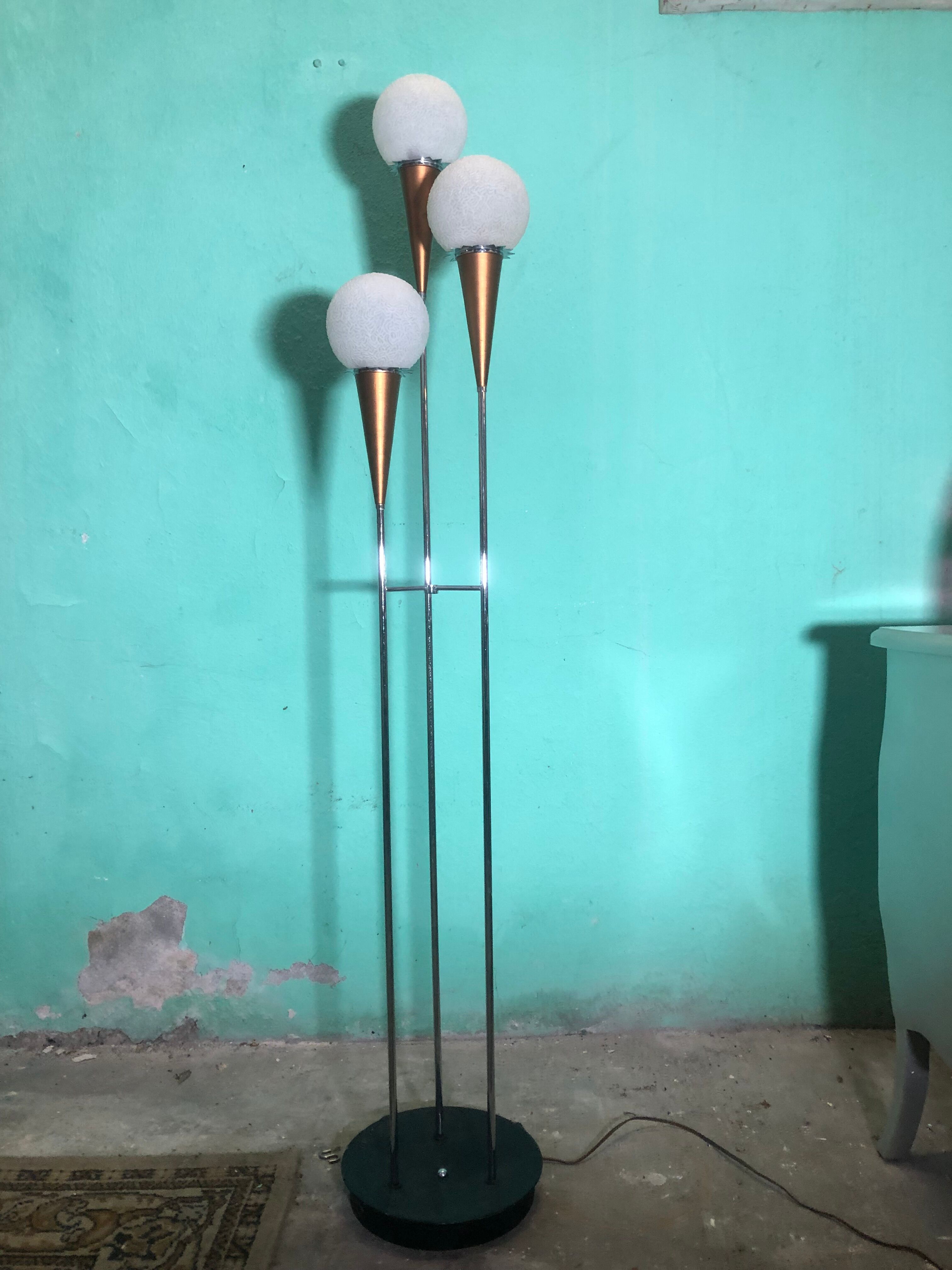 Lampadaire vintage des années 60