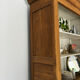 Buffet with 2 bodies in walnut