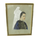 Portrait d'une jeune bretonne
