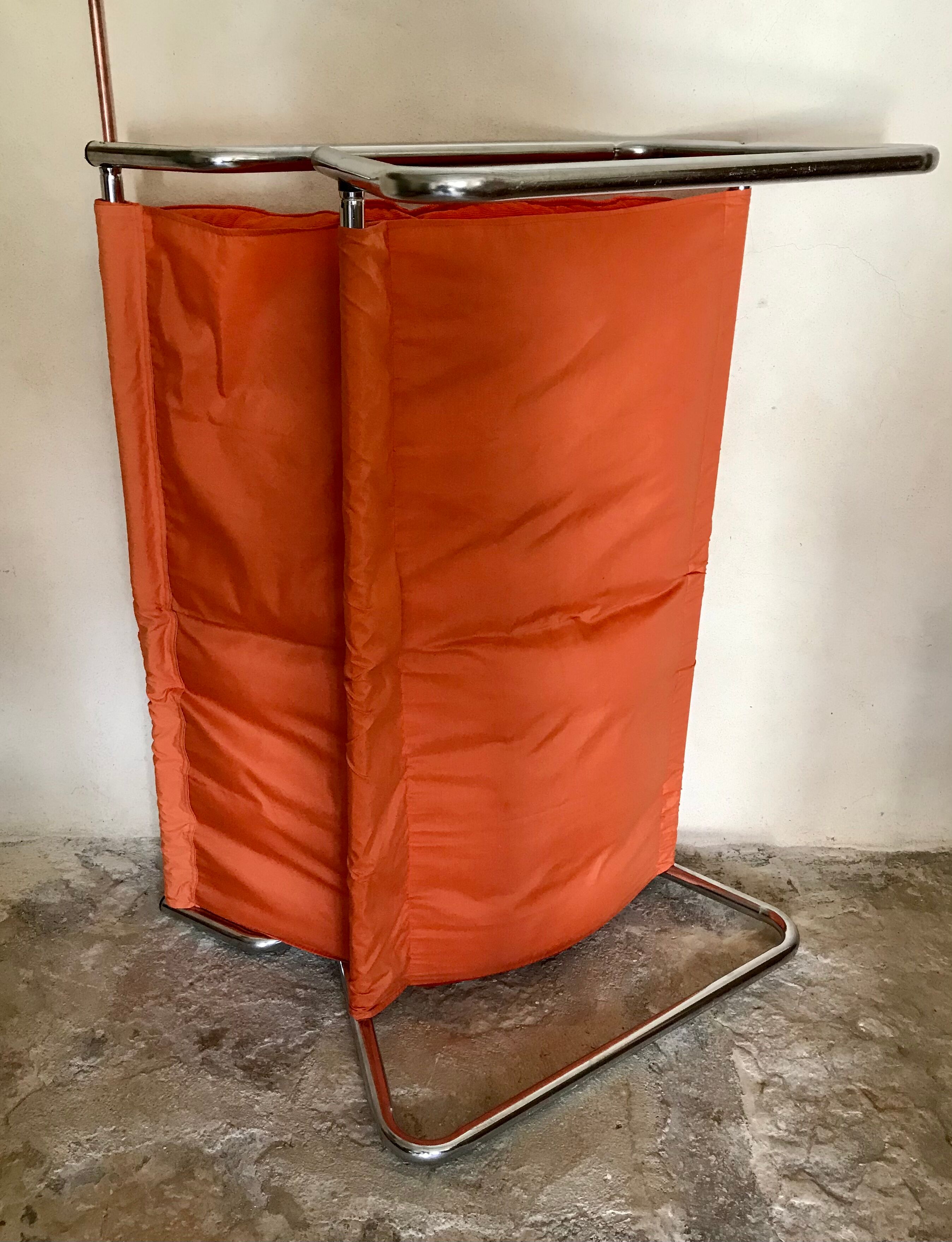 Vintage sofa 1970's pop tubing chrome