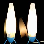 Lampes de Bureau Rocket par Napako, 1960s, Set de 2