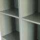 Vintage danish green bookcase