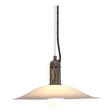 Chrome and Perspex chandelier, 9t manufacturer, Italy 1970