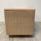 Coffre en bois Lloyd Loom