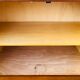 Low teak storage cabinet 60s