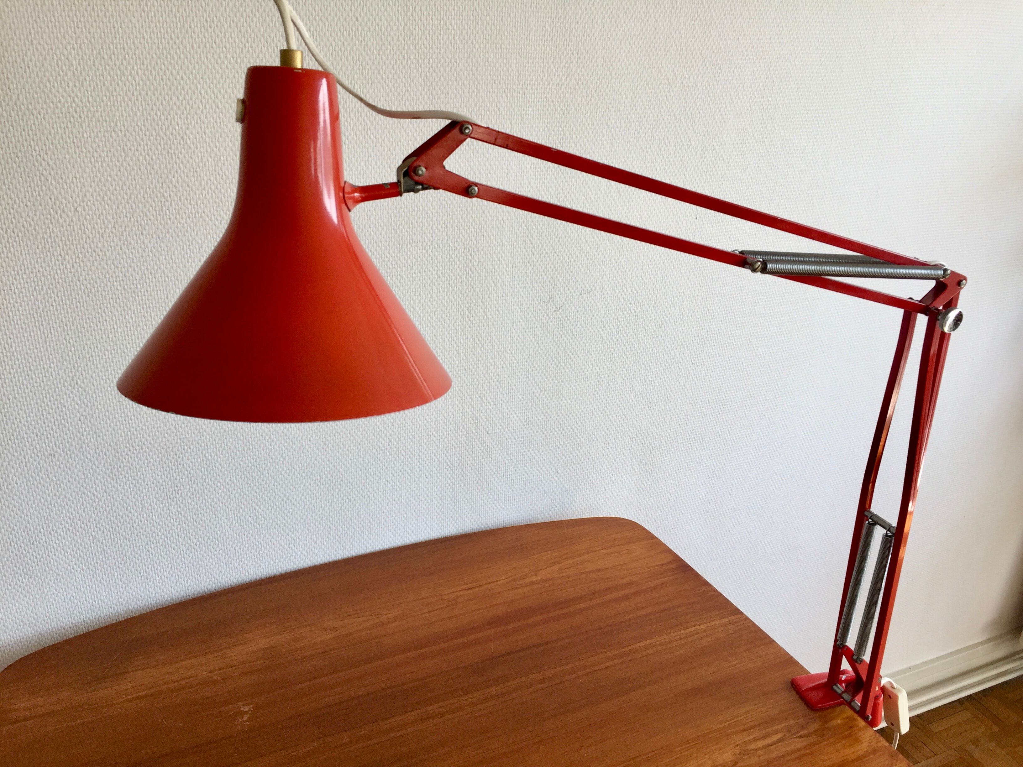 Luxo 1001 design desk lamp Jacob Jacobsen