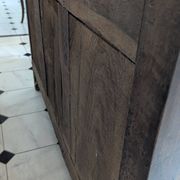 Antique Louis XV style sideboard in oak and walnut – 19th century / Early