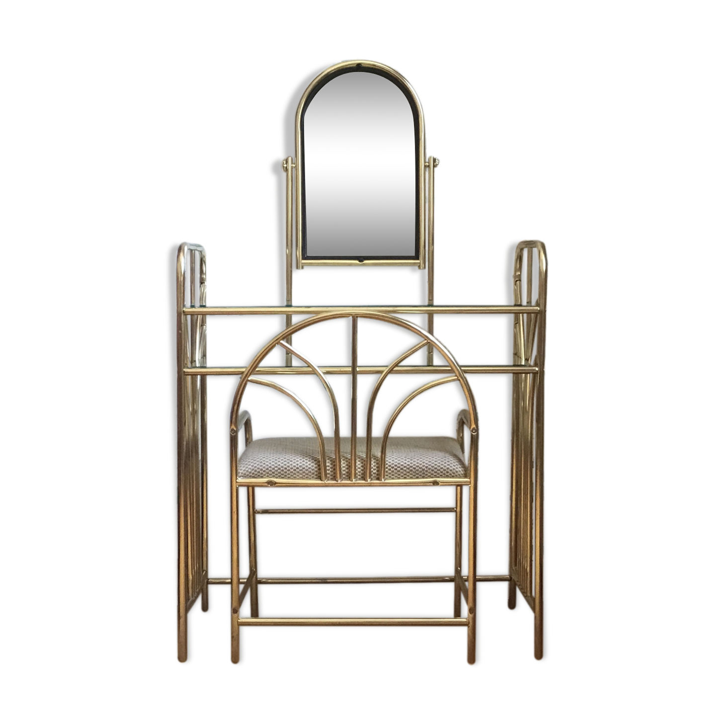 Hairdresser gold metal