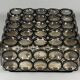 60s 70s Ceiling Lamp Plafoniere Glashütte Limburg Germany Glass & Metal