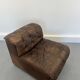 Fauteuil et ottoman DS-11 de De Sede, années 1970