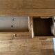 Antique oak desk