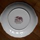 Set of 11 dessert plates and an English ceramic dish