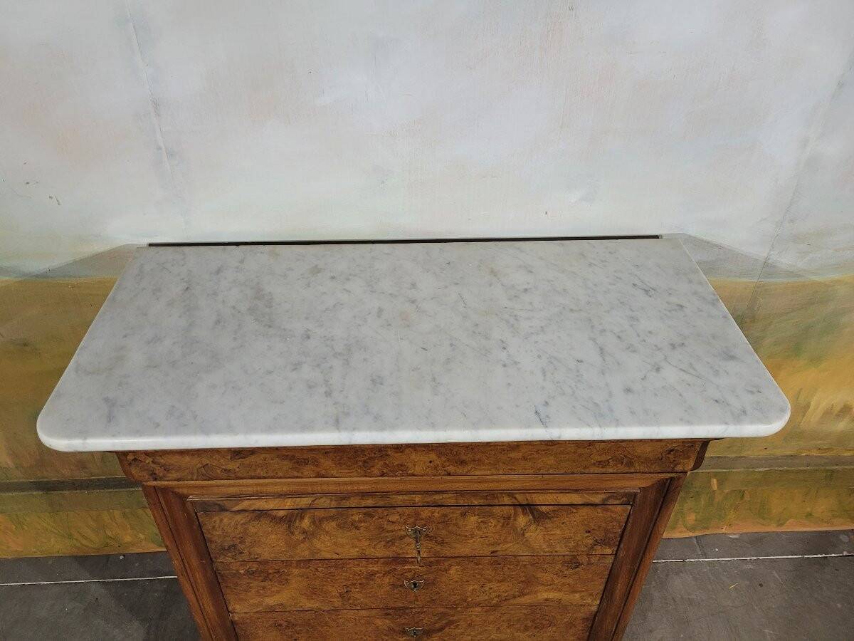 Petite commode époque Louis Philippe en noyer