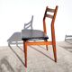 4 chaises scandinaves vintages bois