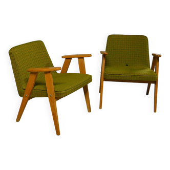Paire de Fauteuil de Jozef Chierowski- Vintage - Circa 1962